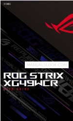 Asus ROG STRIX XG49WCR Panduan Pengguna