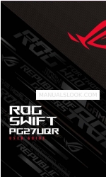 Asus ROG SWIFT PG27UQR Benutzerhandbuch