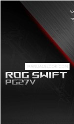 Asus ROG Swift PG27V Panduan Pengguna