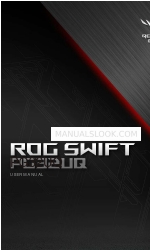 Asus Rog Swift PG32UQ Manual do utilizador