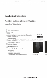 Electra APE.2S0.x&x Installationsanleitung Handbuch