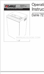 Dahle PowerTEC 727 CS 사용 설명서