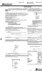 Electrex MICO DELTA-485 Instruction