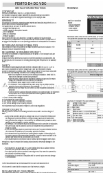 Electrex PFA6471-18 Installation Instructions