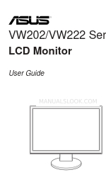 Asus VW222S Manual do utilizador