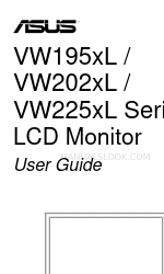 Asus VW225xL Series User Manual