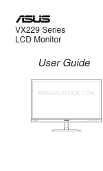 Asus VX229N-W Manual do utilizador