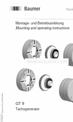 Baumer Hubner GT 9 Instructions de montage et d'utilisation