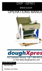 dough Xpress DXP-GF001 Руководство по эксплуатации