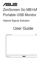 Asus ZenScreen Go MB16AP User Manual