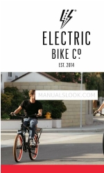 Electric Bike Company C 빠른 시작 매뉴얼