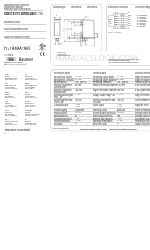 Baumer OXC7-11170024 Mounting Instructions