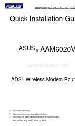 Asus AAM6020VI Manuel d'installation rapide