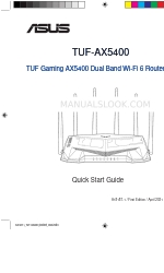 Asus AX5400 빠른 시작 매뉴얼