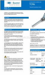 Baumer TCR6 Gebruiksaanwijzing