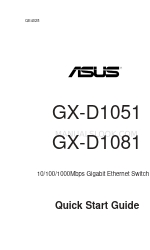 Asus GX-D1081 Snelstarthandleiding