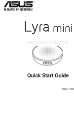 Asus Lyra mini Quick Start Manual