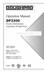 Doughpro DP3300 Operation Manual