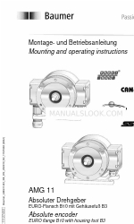 Baumer AMG 11 Montage- und Betriebsanleitung
