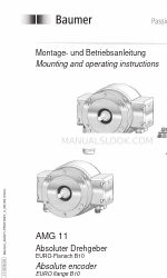 Baumer AMG 11 Montage- und Betriebsanleitung