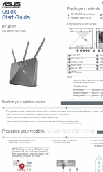 Asus RT-AC65 Quick Start Manual