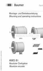Baumer AMG 81 Montage- und Betriebsanleitung
