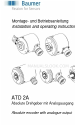 Baumer ATD 2A Installations- und Betriebsanleitung