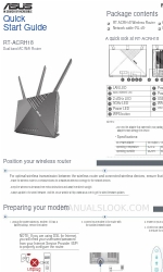 Asus RT-ACRH18 Quick Start Manual