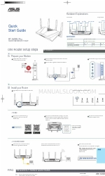 Asus RT-AX88U 빠른 시작 매뉴얼