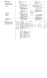 Baumer GI352 Instrucciones de montaje