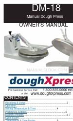 DOUGHXPRESS DM-18 Manuel du propriétaire