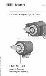 Baumer HMG 10-SSI Instrukcja instalacji i obsługi