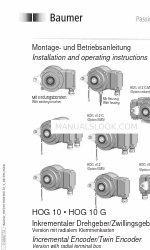 Baumer HOG 10 Manuale di installazione e istruzioni per l'uso