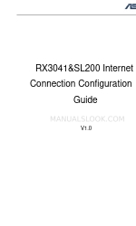 Asus RX3041 Manuel de configuration de la connexion Internet