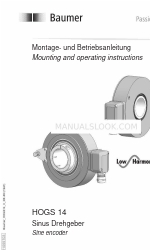 Baumer HOGS 14 Montage- und Betriebsanleitung