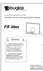 Douglas F5 FIXED Series 조립 지침 및 사용 설명서