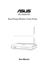 Asus WL 520GU - Wireless Router Gebruikershandleiding