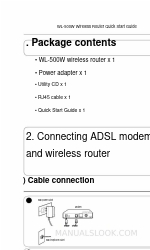 Asus WL-500W SuperSpeed N Schnellstart-Handbuch