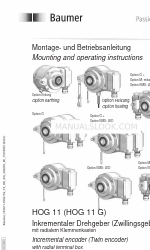 Baumer HUBNER BERLIN HOG 11 Instrucciones de montaje y funcionamiento