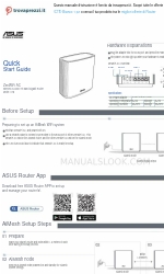 Asus ZenWiFi AC Bianco 1 pz Quick Start Manual