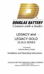 Douglas Battery LEGACY DL Series Panduan Petunjuk Pemasangan dan Pengoperasian