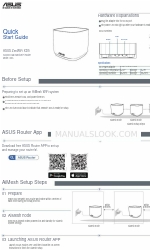Asus ZenWiFi XD5 Manuale di avvio rapido