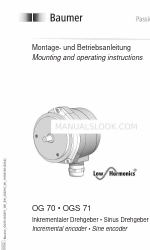 Baumer Hubner Berlin OGS 71 Montaj ve Kullanım Talimatları