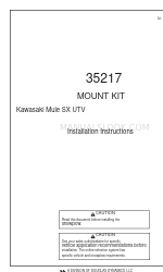 Douglas Dynamics 35217 Manuale di istruzioni per l'installazione