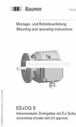 Baumer Hubner EExOG 9 Montage- und Betriebsanleitung