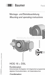 Baumer Hubner HOG 16 + DSL Instrukcja montażu i obsługi
