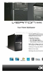 Acer Veriton M498G Spécifications