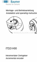 Baumer ITD21H00 設置および操作方法