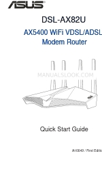 Asus DSL-AX82U Panduan Memulai Cepat