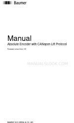 Baumer X 700 Manual